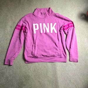 **SOLD**VS PINK Quarter Zip Sweatshirt